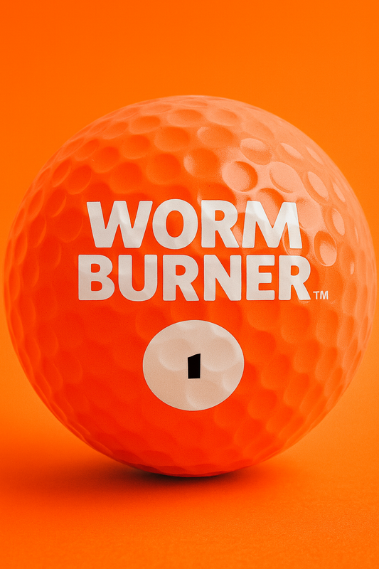 Signed Limited Collector’s Edition Wormburner Golf Ball - Rarity: Common
